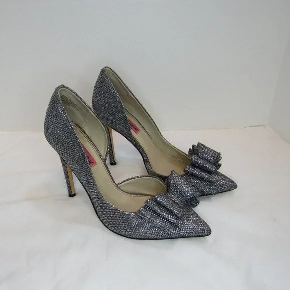 Betsey Johnson Women Betsy Johnson silver w/ bow main image 2